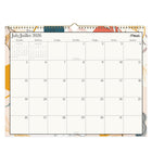 Mead - Calendrier mural standard lignes florales artisanales 2026-2027 - 15 po H x 12 po l - 15 mois - bilingue-Format des pages : 11 7/8 po H x 14 7/8 po l