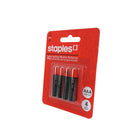 Staples Tech - AAA Alcaline Batterie, Paquet de 4-Type De Pile: Alcaline Batterie