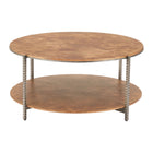 Zuo - Adna Table basse - Brun-Placage de loupe sur MDF offrant texture riche et élégance sophistiquée