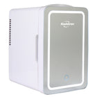 Koolatron - Réfrigérateur Cosmetics avec miroir de maquillage et anneau lumineux LED - 6 L-4