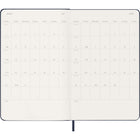 Moleskine - Agenda semainier  Classic 18 mois 2026-2027 - couverture rigide - 12 -7 x 21 cm - bleu saphir - Anglais-5