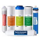 iSpring - F6K75 ensemble de filtres de remplacement pour osmose inverse alcaline à 6 étapes - 6 mois - paquet de 6-Ensemble de cartouches de remplacement haute capacitÉ de 6 mois, emballées individuellement - Compatible avec la plupart des systèmes d'osmose inverse standard à 6 étages.