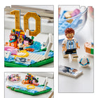 LEGO - Editions Sports Temps forts du soccer - Lionel Messi-L’ensemble comprend une figurine de Lionel Messi et une plaque à collectionner
