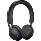 Jabra - Casque stéréo sans fil Bluetooth/USB-A Evolve2 - Teams-Connectez deux appareils compatibles Bluetooth en même temps, incluant l’appareil mobile et l’ordinateur.