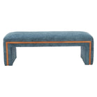 Zuo - Scatola Banc - Bleu-Tissu style shearling doux, texturé et chaleureux