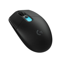 Logitech - Souris gaming sans fil Logitech G305 X Superlight - Noir-Performance Superlight : la même forme G305 classique, maintenant encore plus puissante avec le capteur HERO 44K et un poids réduit de 59 g pour une agilité, une précision et une maniabilité sans effort