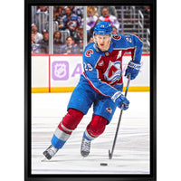 Nathan MacKinnon Colorado Avalanche - Toile encadree - 22" x 31"-Impression sur toile de qualité supérieure avec bordures enveloppées