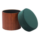 Zuo - Boto Pouf de rangement - Vert-7