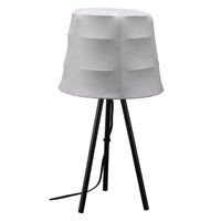 Zuo - Mozzi Lampe de table - Grey/Noir-Ampoule MAX 40W forme A19 à douille E26 x1 (non incluse)