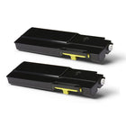 Premium Tone - Xerox 106R03501 Toner compatible - Jaune - Paquet de 2-Couleur: Jaune