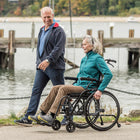 Journey - So Lite C2 Fauteuil roulant ultra léger - noir-Les pneus pleins réduisent l’entretien et permettent une mobilité quotidienne sans souci