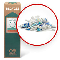 TerraCycle - Rebuts et emballage d'articles de soins dentaires - Zero Waste Box- Moyenne-Veuillez nous envoyer toute marque de déchets d'hygiène buccale.