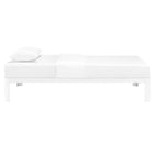 Modway - Corinne Cadre de lit simple, Blanc-Capacité de poids jusqu’à 1300 lb