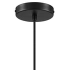 Modway - Eclipse Globe Lumière suspendue - Noir-8