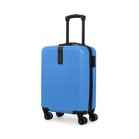 Bugatti - Valise de cabine à coque rigide 21.50 po de la collection Alexandria - Bleu-Fabriqué en composite de polycarbonate léger et résistant et mélange d'ABS