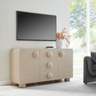 Modway - Sonnet 57" Armoire de rangement de buffet - Ash-Stratifié de papier à grain de bois
