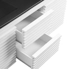 Modway - Render Fixation murale de 48" Vanette de salle de bain - Blanc Noir-9