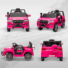 Qaba - Voiture RC électrique pour enfants Toyota sous licence 12V - rose-Trois réglages de vitesse pour différents niveaux de compétence 