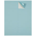 JAM Paper Étiquettes postales, 4 x 2 po, bleu ciel, 10 par page, 240 par paquet-Matériau : papier