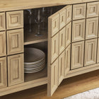 Modway - Samos 62" Buffet - Hickory-Étape centrale de nivellement