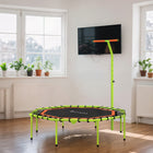 Soozier - Trampoline De Fitness Pliable 50 po Avec Poignée Réglable - Bungee-Le design pliable permet de gagner de la place, idéal pour les petits appartements  