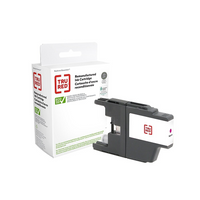 Staples - Cartouche d'encre Brother LC75M remise à neuf - rendement élevé - magenta-Compatible avec: Brother MFC-J280W, MFC-J425W, MFC-J430W, MFC-J435W, MFC-J625W, MFC-J825DW, MFC-J835DW, MFC-J5910DW, MFC-J6510DW, MFC-J6710DW, MFC-J6910DW