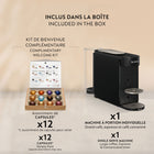 Nespresso - Machine à expresso et café Vertuo Up par Breville, Noire-Les capsules scellées en aluminium préservent la fraîcheur du café, garantissant ainsi que chaque infusion offre la saveur riche et corsée recherchée