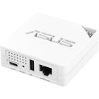 ASUS - Routeur de voyage sans fil double bande Wi-Fi 6 Gigabit AX1500 - Blanc-Fonctionnalités VPN complètes avec prise en charge de plusieurs protocoles