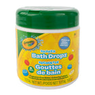 Crayola - Bath Dropz ensemble de 60 pastilles-Faites de l'heure du bain une éclaboussure colorée avec les Bath Dropz de Crayola