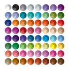 Crayons de cire Crayola, boîte de 64-Le coloriage au crayon de cire contribue au développement de compétences essentielles comme la reconnaissance des couleurs, la maîtrise de la pression et la concentration, tout en stimulant l'expression personnelle et l'imagination