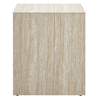Modway - Mirella Faux travertin Table d’appoint - Travertin-7