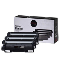 Premium Tone - Brother TN660 Compatible Trio Pack-Rendement: 3x2600