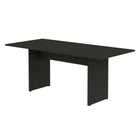 Manhattan Comfort - Ensemble de salle à manger moderne Nomad 172,5 cm - Gris - Lot de 3-Comprend des butées en plastique réglables
