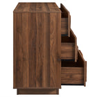 Modway - Bulwark 6 tiroirs Commode, Noyer-Assemblée requise