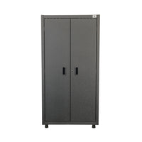 Cat - Armoire-vestiaire à 2 portes prête à assembler de 36 po-Cadre en acier durable de calibre 24 : Conçu pour supporter des années d’utilisation intensive.