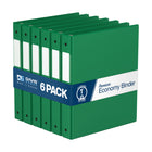 Davis Group Super économie, Reliure à anneaux ronds 1 po, paquet de 6 – Vert-3 Reliure À Anneaux