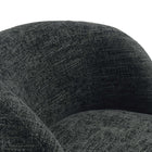 Modway - Vesta Tissu chenille Rembourré Chaise pivotante - Noir de carbone-8