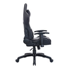 TygerClaw - Chaise de Gaming Dossier Haut pour un Confort Maximum - Noir-Les accoudoirs montent et descendent pour s'adapter à votre position assise naturelle, offrant des épaules et des bras détendus