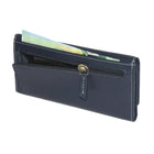 Roots - Portefeuille d'embrayage mince pour dames - Bleu marine -Livré dans un coffret cadeau