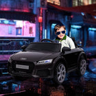 Aosom - Voiture électrique pour enfants sous licence officielle - véhicule à batterie 6v - noir-Fente USB disponible pour prendre en charge la musique au format MP3 