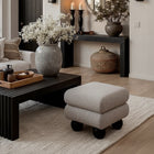 Zuo - Davao Pouf - Gris-Couleur du mobilier : Gris
