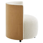 Modway - Solis Boucle Chaise d’accent - Ivoire naturel-8