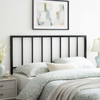 Modway - Tatum Métal Tête de lit King - Noir-Détails de la broche