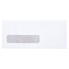Enveloppes d'affaires de sécurité SupremeX avec fenêtre, doublure teintée grise, no 9, 24 lb, blanc, 3 7/8 pox 8 7/8 po, 500/bte-Enveloppes de sécurité no 9