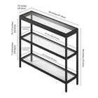 Hudson&Canal - Console Alexis 91 cm (36 po) - Bronze noirci-9