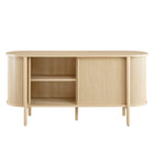 Modway - Cadence 63" courbé Buffet - Chêne-8
