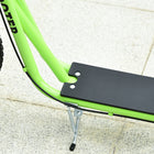 Aosom - Trottinette de rue pour jeunes avec roue gonflable de 16 po, freins doubles - vert-Couleur : Vert 