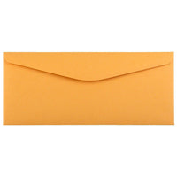 Jam Paper - Enveloppes recyclées n° 11, 4 1/2 po H x 10 3/8 po l, Kraft brun Manille, Paquet de 50-Couleur : Enveloppes Kraft marron