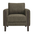 Modway - Hawken Tissu Boucle Fauteuil d’accent - Antique Espresso-7