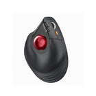 ProtoArc - NL Souris ergonomique verticale sans fil - Rouge-Batterie lithium intégrée de 500 mAh, charge facilement la souris avec le câble USB C inclus, n’importe quand, n’importe où